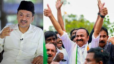 വി.ഡി. സതീശനെ പിന്തുണച്ച് സാദിഖലി തങ്ങൾ; ‘സർവേകളിൽ കണ്ടത് ജനവികാരം, അത് പരിഗണിക്കണം’