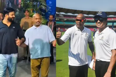 Vinod Kambli returns to Wankhede amid health concerns; fans say 'came to support Sachin Tendulkar'
