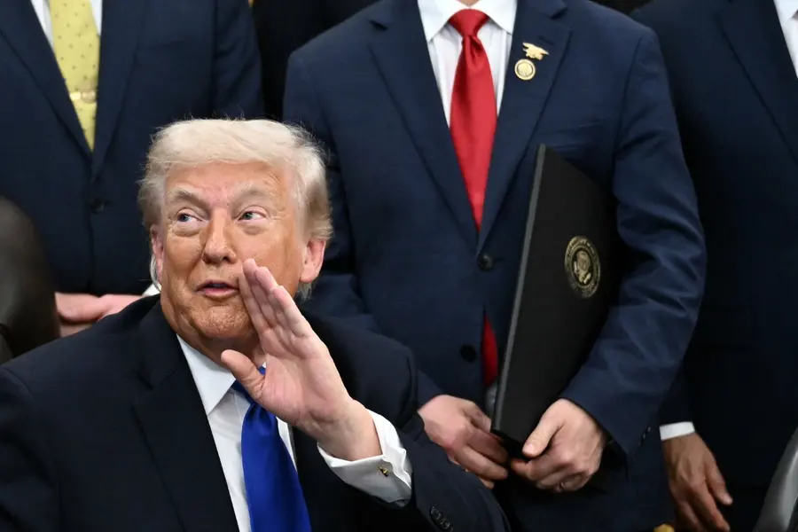 US President Donald Trump