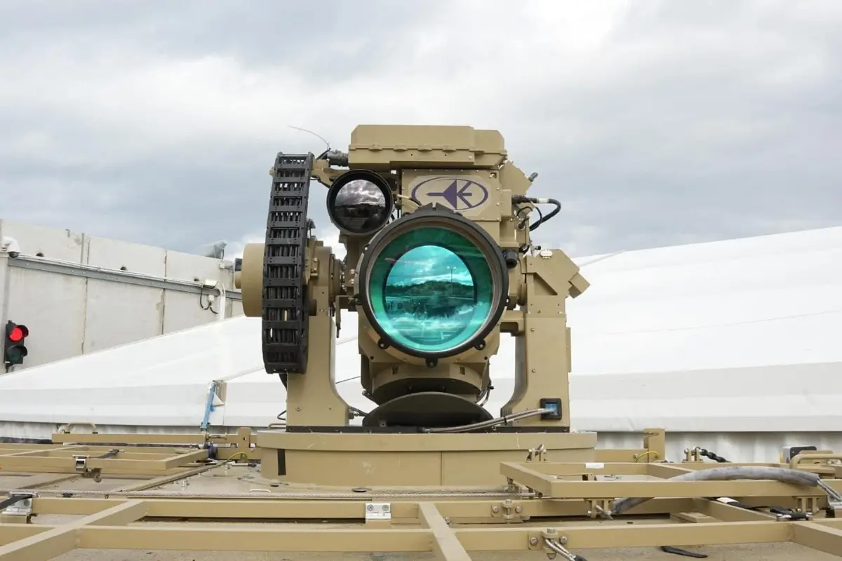 Iron Beam laser defence system