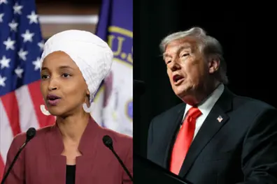 ‘Unhinged rant from a criminal’: Omar escalates war of words with Trump | WATCH