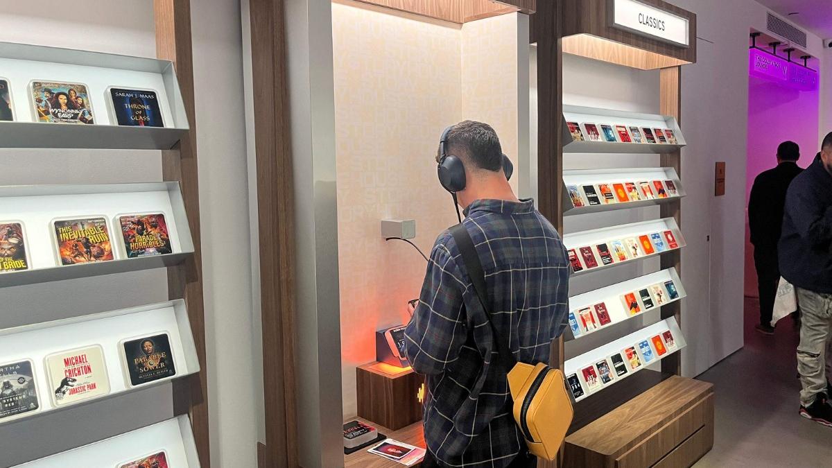 Audible opens first ‘Bookless Bookstore’ in New York City