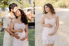 'ഞങ്ങൾ രണ്ടിൽനിന്ന് മൂന്നിലേക്ക് വളരുന്നു'-സന്തോഷവാർത്ത പങ്കുവെച്ച് നടി റെബ മോണിക്ക ജോൺ