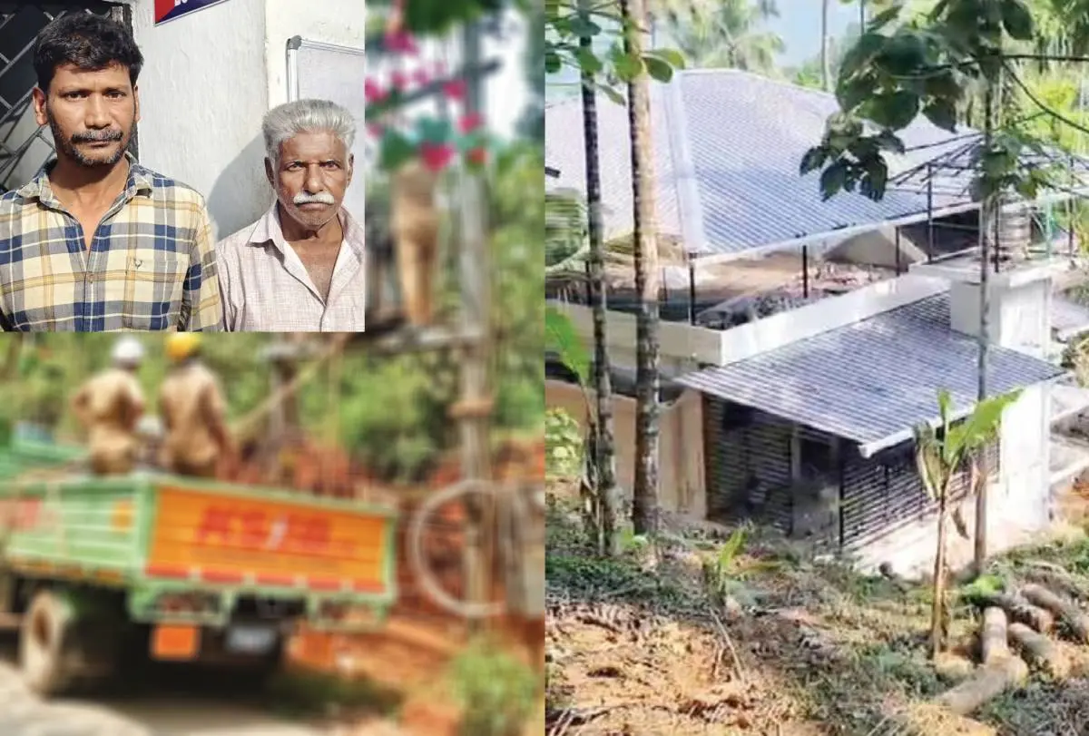 Mohammed's house in Alacode, and K.U. Muhammad and K.T. Joseph who were caught in a sting operation.