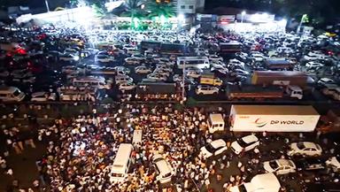 3 വയസ്സുകാരിയെ ബലാത്സംഗംചെയ്ത് കൊന്നസംഭവം: മൃതദേഹവുമായി പ്രതിഷേധം; 4 മണിക്കൂർ ദേശീയപാത തടസ്സപ്പെട്ടു