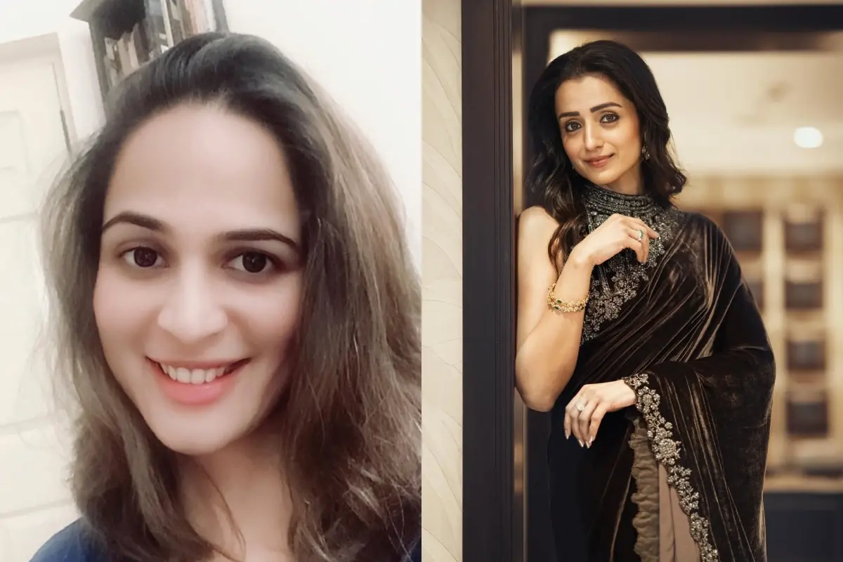 From (L) Aditi Ravindranath, Trisha Krishnan | Photos: Instagram/ Trish, Aditi Ravindranath