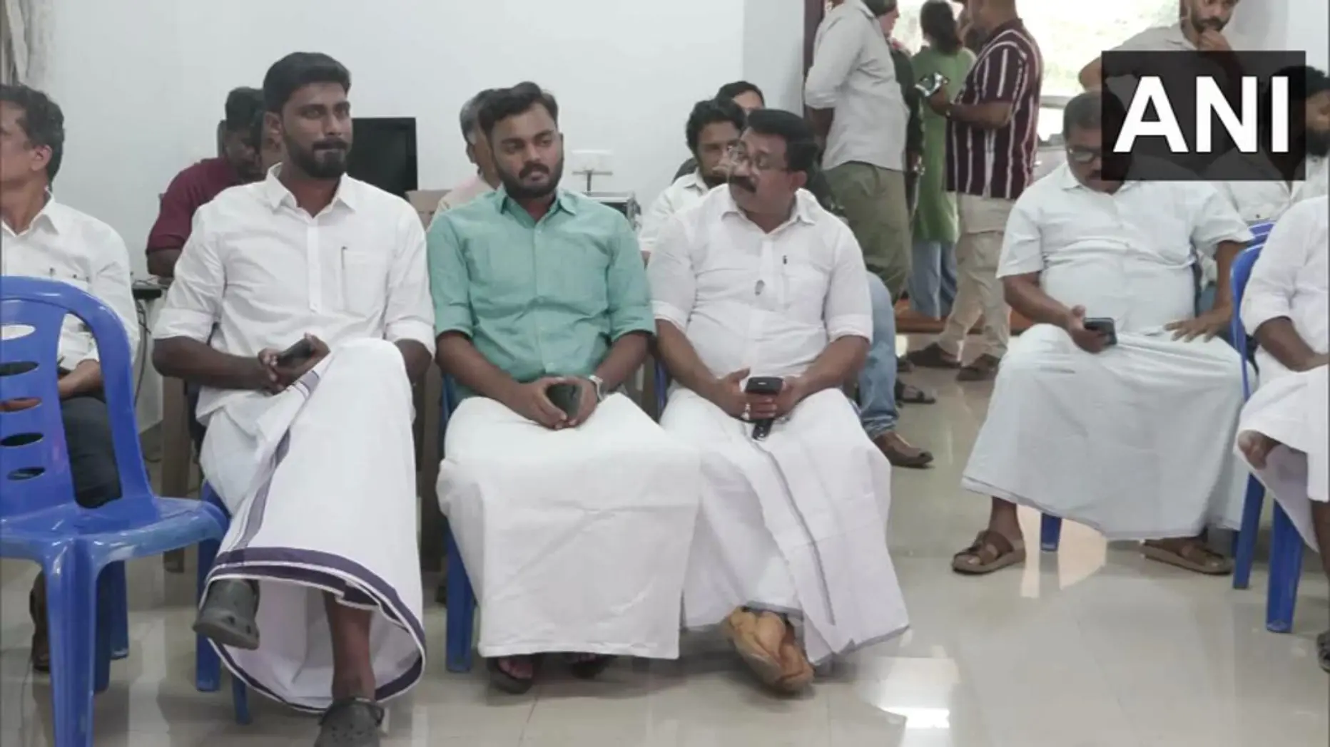 Supporters of Satheesan