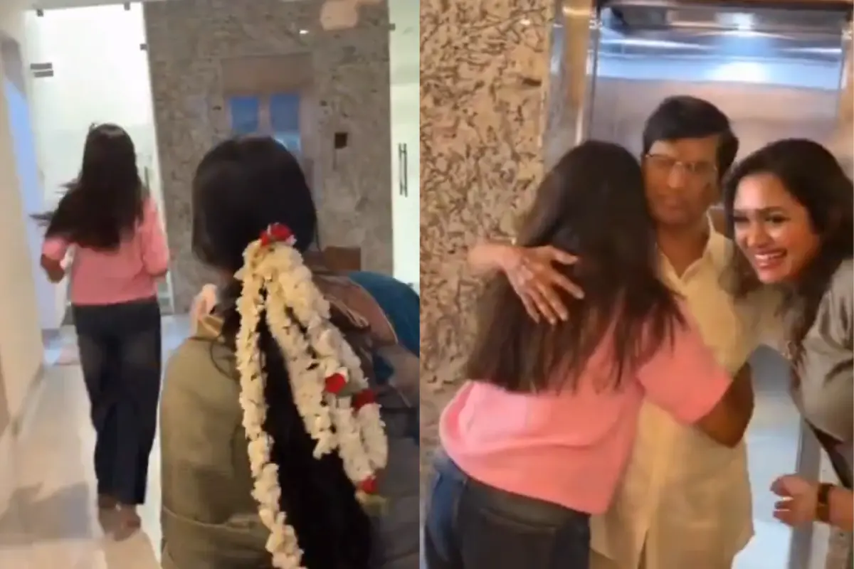 Celebration in Vijay's residence