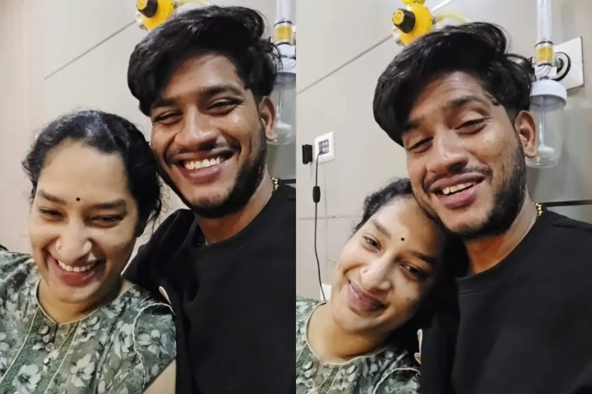 അഖില് മാരാരും ഭാര്യയും ആശുപത്രിയില് | Photo: instagram/ akhil marar