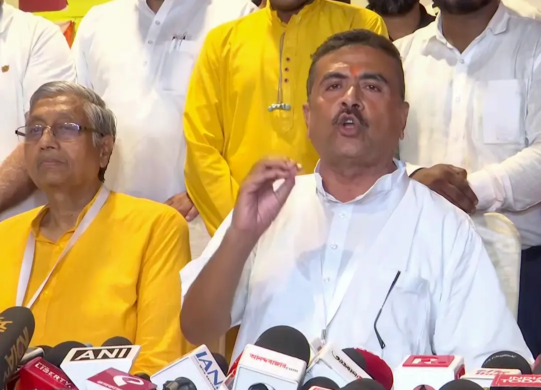 BJP candidate Suvendu Adhikari | Photo: ANI