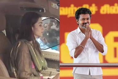 തമിഴകത്തിൽ ചരിത്രം കുറിച്ച് TVK, വിജയ്‌യുടെ വസതിയിലേക്ക് ഓടിയെത്തി തൃഷ