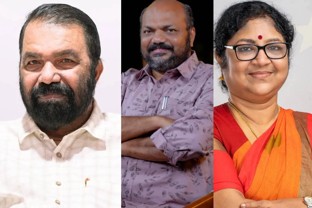 വി.ശിവൻ കുട്ടി, പി. രാജീവ്, ആർ. ബിന്ദു