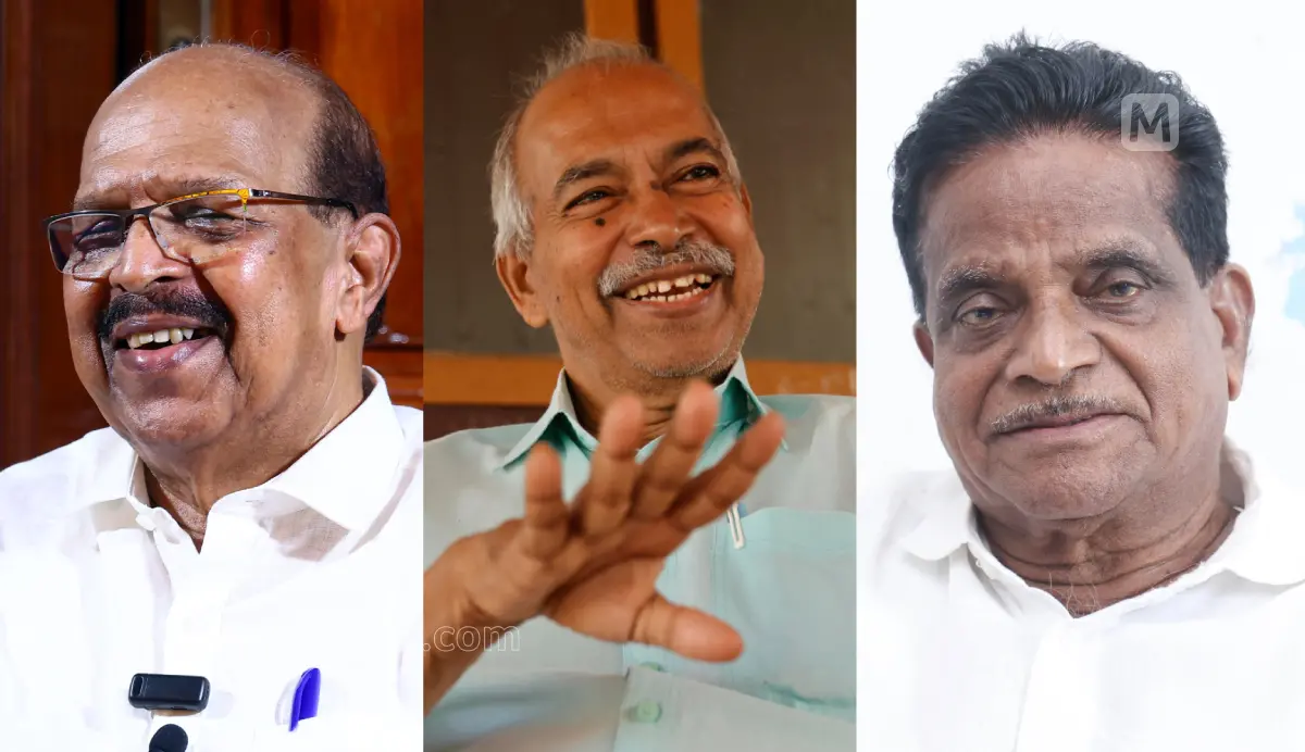 ജി. സുധാകരൻ, വി. കുഞ്ഞികൃഷ്ണൻ, ടി.കെ. ഗോവിന്ദൻ | Photo: Mathrubhumi