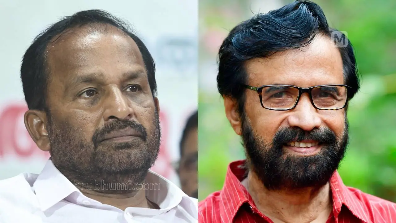 ടി.എന്. പ്രതാപന്, സി. രവീന്ദ്രനാഥ് | ഫോട്ടോ: മാതൃഭൂമി