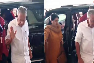 പ്രതികരിക്കാതെ പിണറായി; കണ്ണൂരിൽനിന്ന് വിമാനത്തിൽ തിരുവനന്തപുരത്തേക്ക്, ഒപ്പം കുടുംബാംഗങ്ങളും