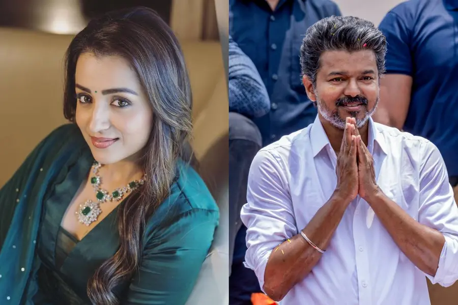 thalapathy vijay and trisha krishnan
