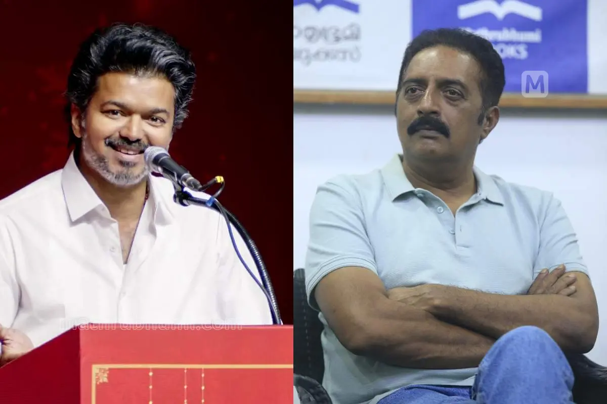 വിജയ്/ പ്രകാശ് രാജ് | Photo: ANI/ Mathrubhumi