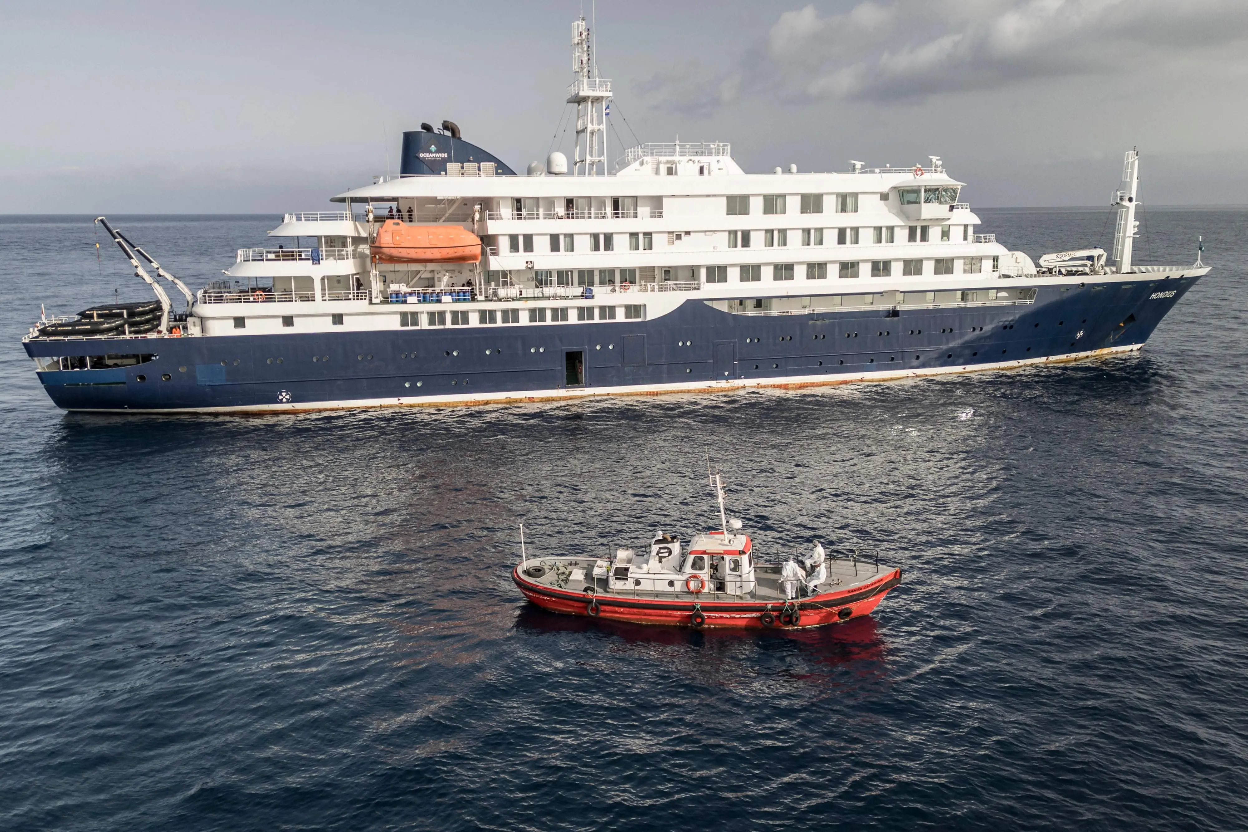 Cruise ship MV Hondius | Photo: AFP
