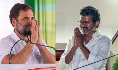 വിജയ്ക്ക് പിന്തുണ പ്രഖ്യാപിച്ച് കോൺഗ്രസ്; TVK സഖ്യം തദ്ദേശ-ലോക്‌സഭാ തിരഞ്ഞെടുപ്പിലും തുടരും