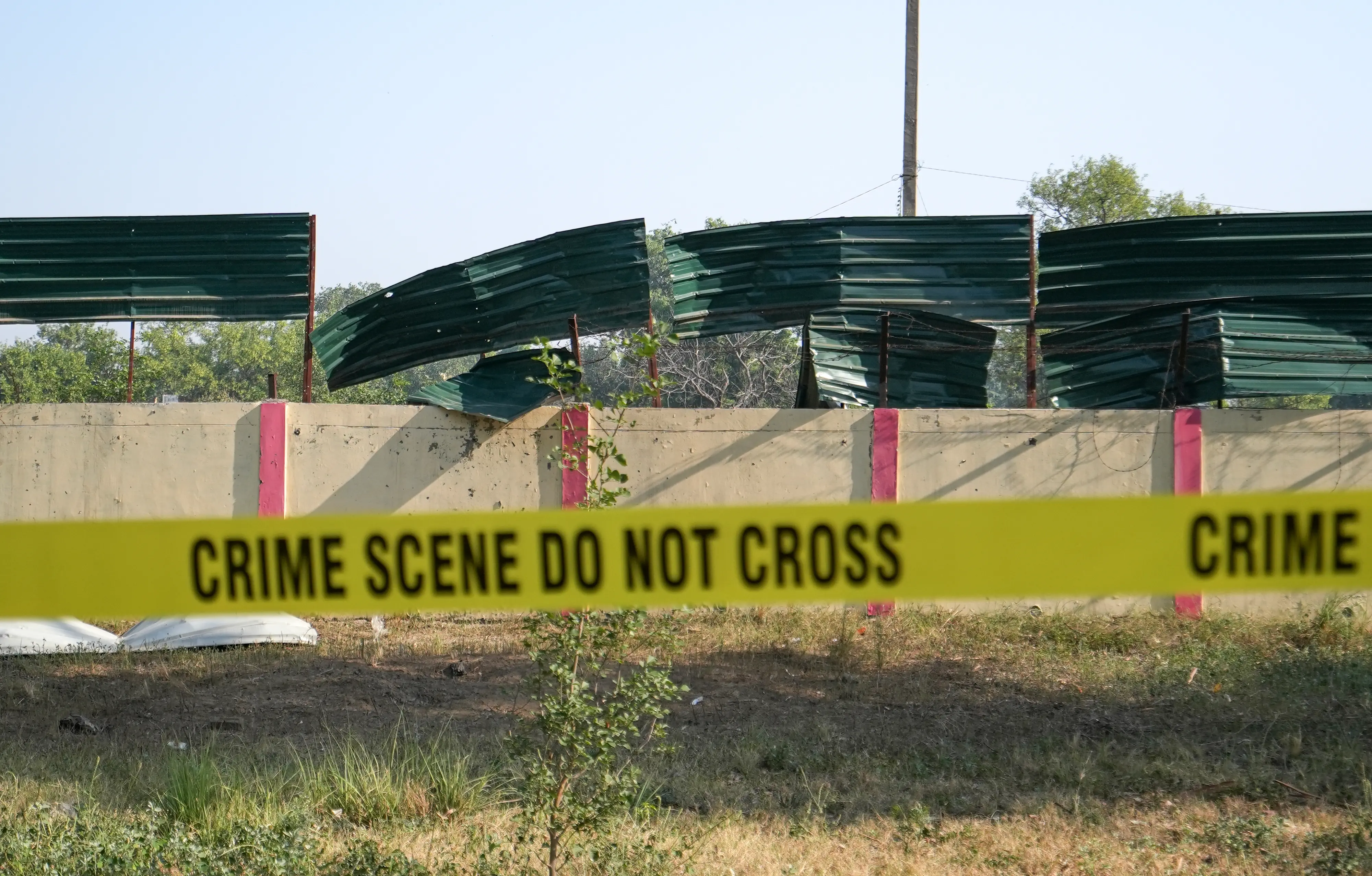 A view of the blast site near the Army cantonment area at Khasa | PTI