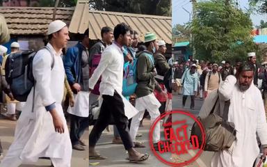 ബിജെപിയുടെ വിജയം, അനധികൃത കുടിയേറ്റക്കാർ കൂട്ടപ്പലായനം ചെയ്യുന്ന ദൃശ്യങ്ങളോ ഇത്?|FactCheck