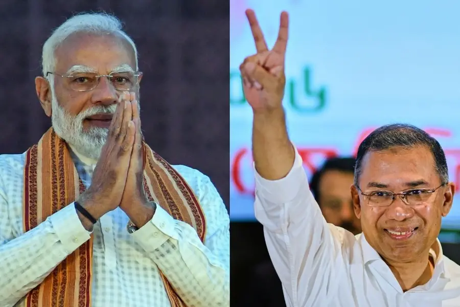 Narendra-Modi-Tarique-Rahman