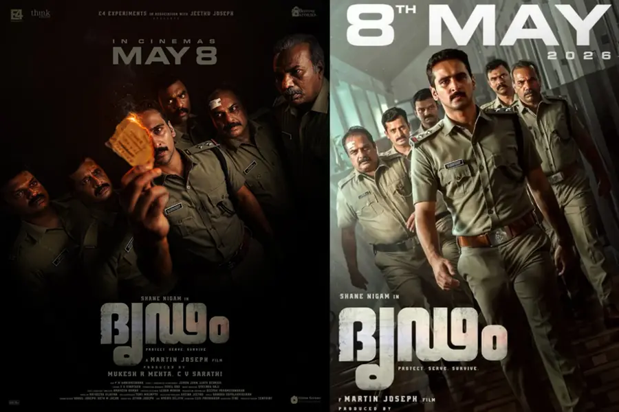 Shane Nigam returns as a cop in 'Dridham'; Martin Joseph directorial to release on May 8