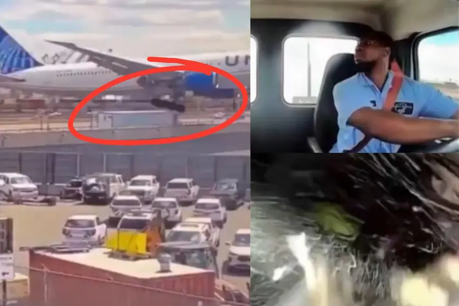 Boeing struck a bakery truck