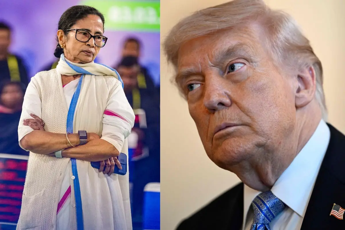 Mamata Banerjee, Donald Trump | Photos: PTI, AFP
