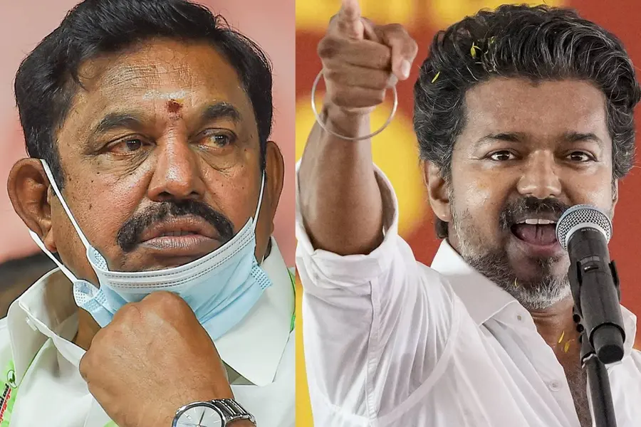 ഗവർണറുമായി കൂടിക്കാഴ്ചനടത്താൻ എടപ്പാടി; വിജയ്ക്ക് അവസരം നൽകണമെന്നാവശ്യപ്പെട്ട് പ്രതിഷേധവുമായി ടിവികെ