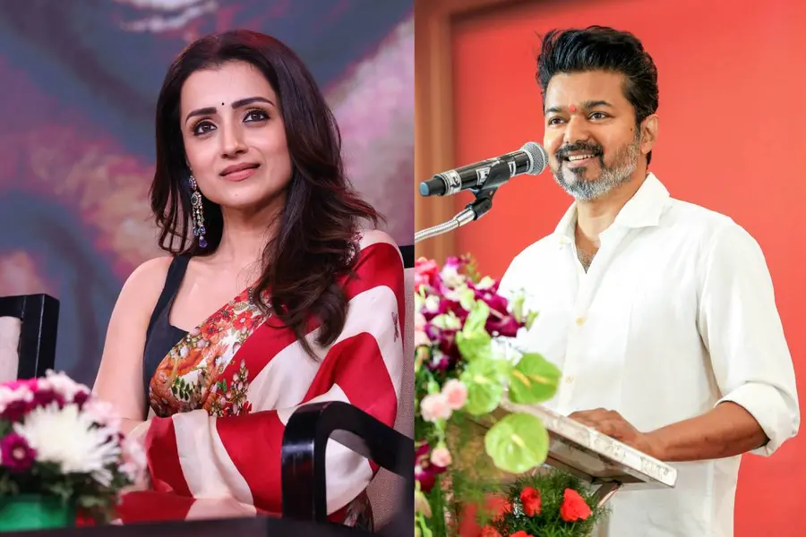 trisha krishnan and thalapathy vijay