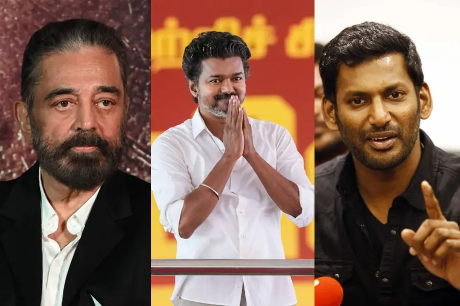 Kamal Haasan Vijay and Vishal
