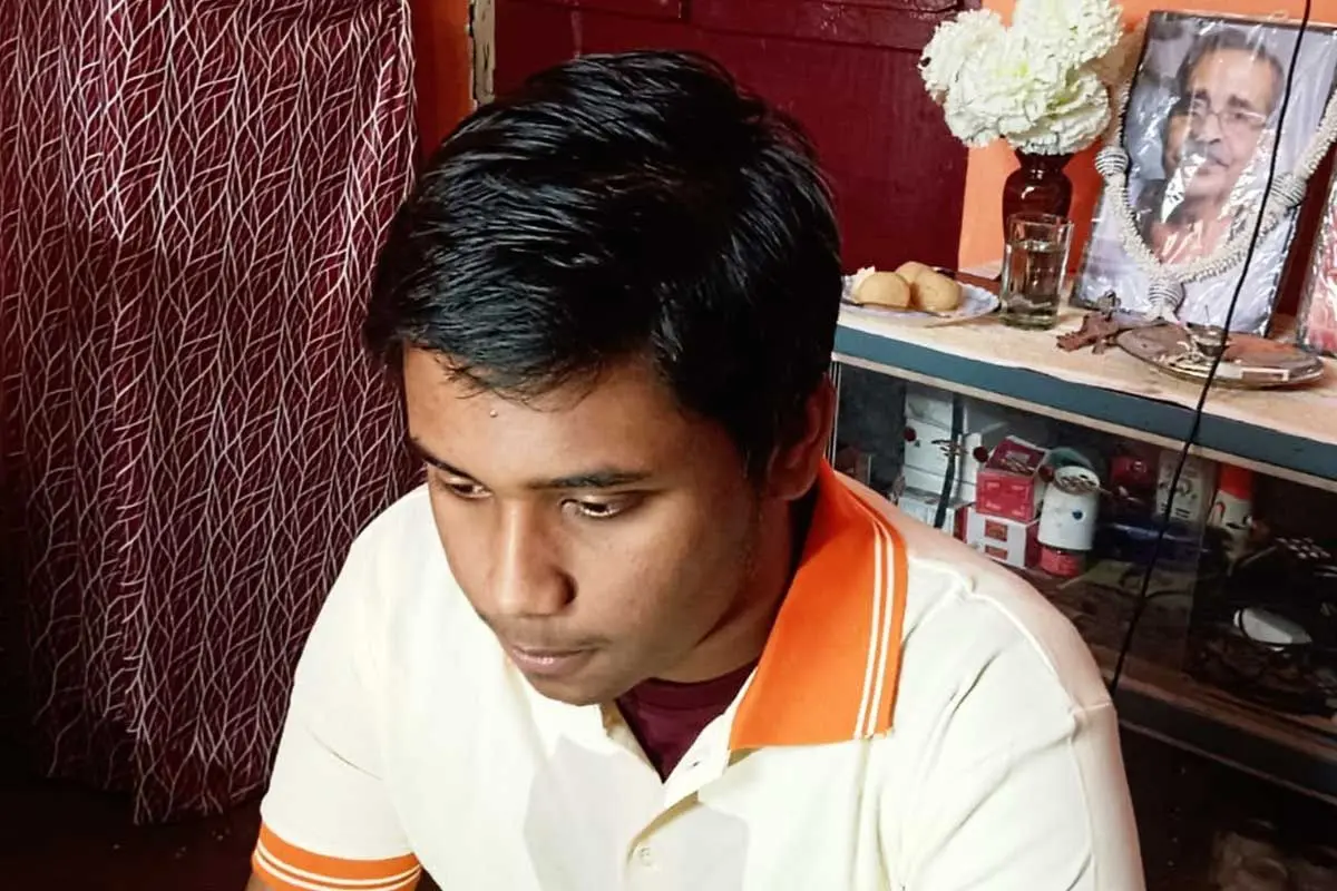 2026 Madhyamik topper Abhirup Bhadra.