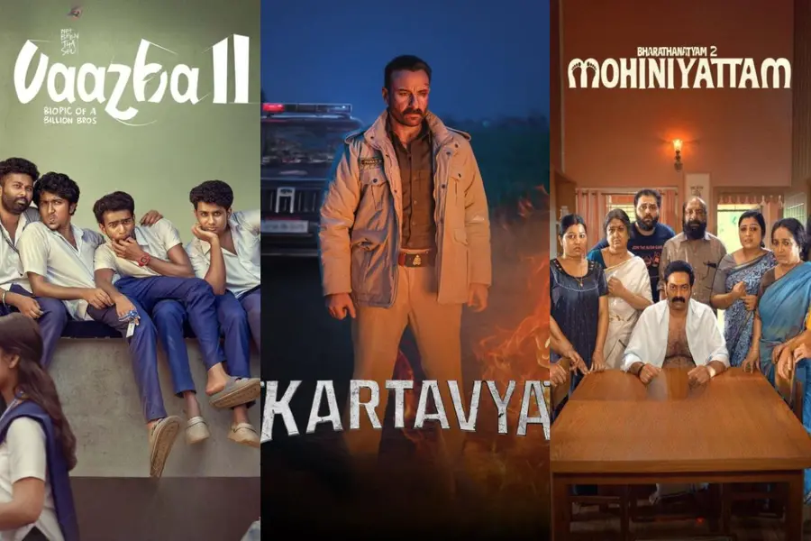OTT releases this week: Vaazha 2, Kartavya, Bharathanatyam 2 Mohiniyattam and more