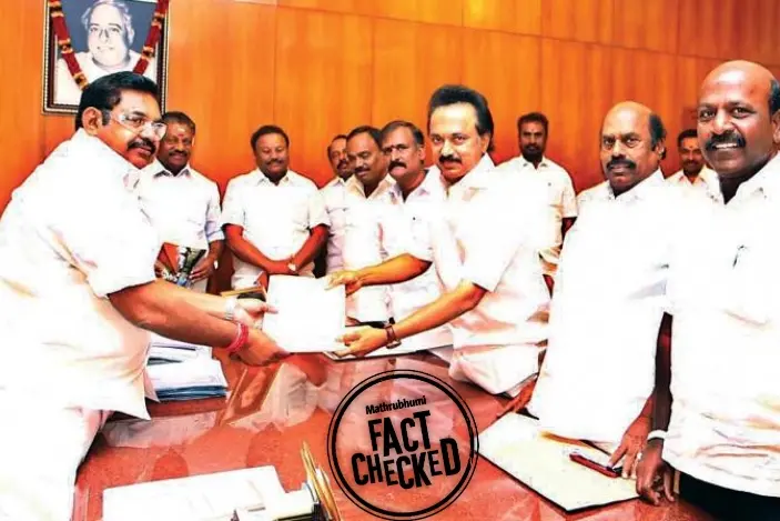 തമിഴ്നാട് മന്ത്രിസഭാ രൂപീകരണം, സ്റ്റാലിൻ എടപ്പാടി പളനിസ്വാമിയുമായി കൂടിക്കാഴ്ച നടത്തിയോ?