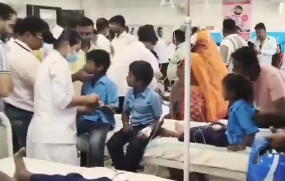 Students admitted to hospital in Bihar after suffering from suspected food poisoning