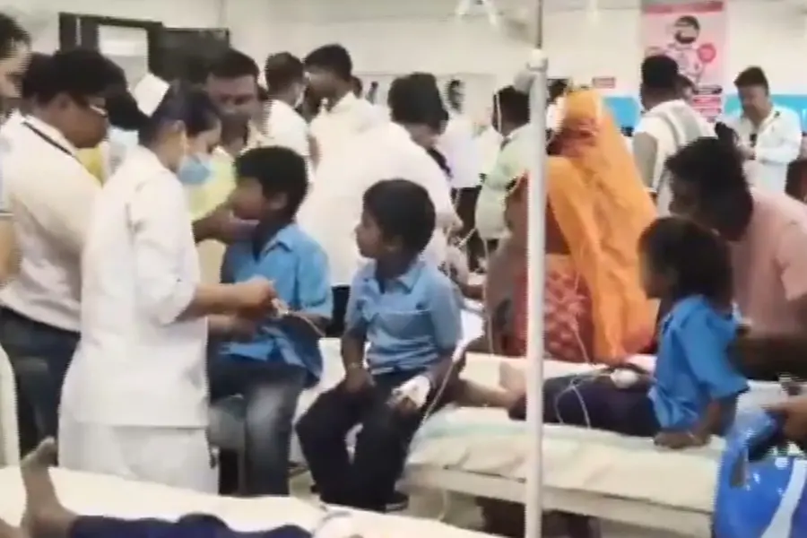 Students admitted to hospital in Bihar after suffering from suspected food poisoning