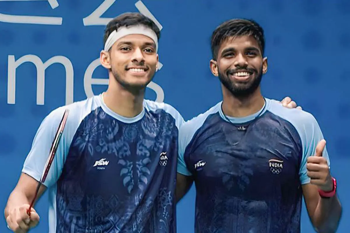From (L) Chirag Shetty and Satwiksairaj Rankireddy. | File Photo: ANI