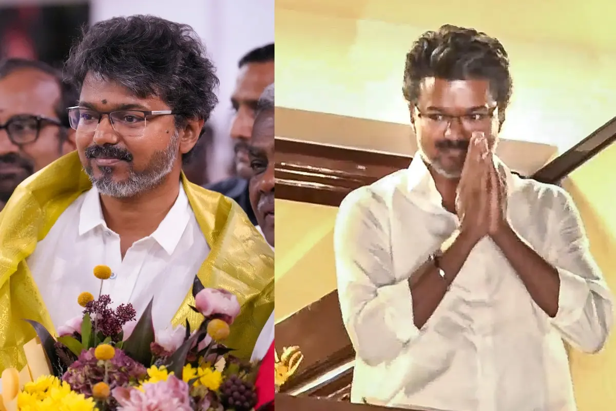 TVK chief Vijay.| Photo: PTI