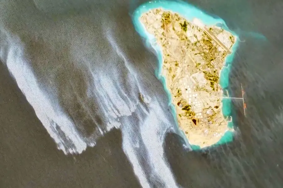 Satellite images reveal massive oil spill near Iran's Kharg Island