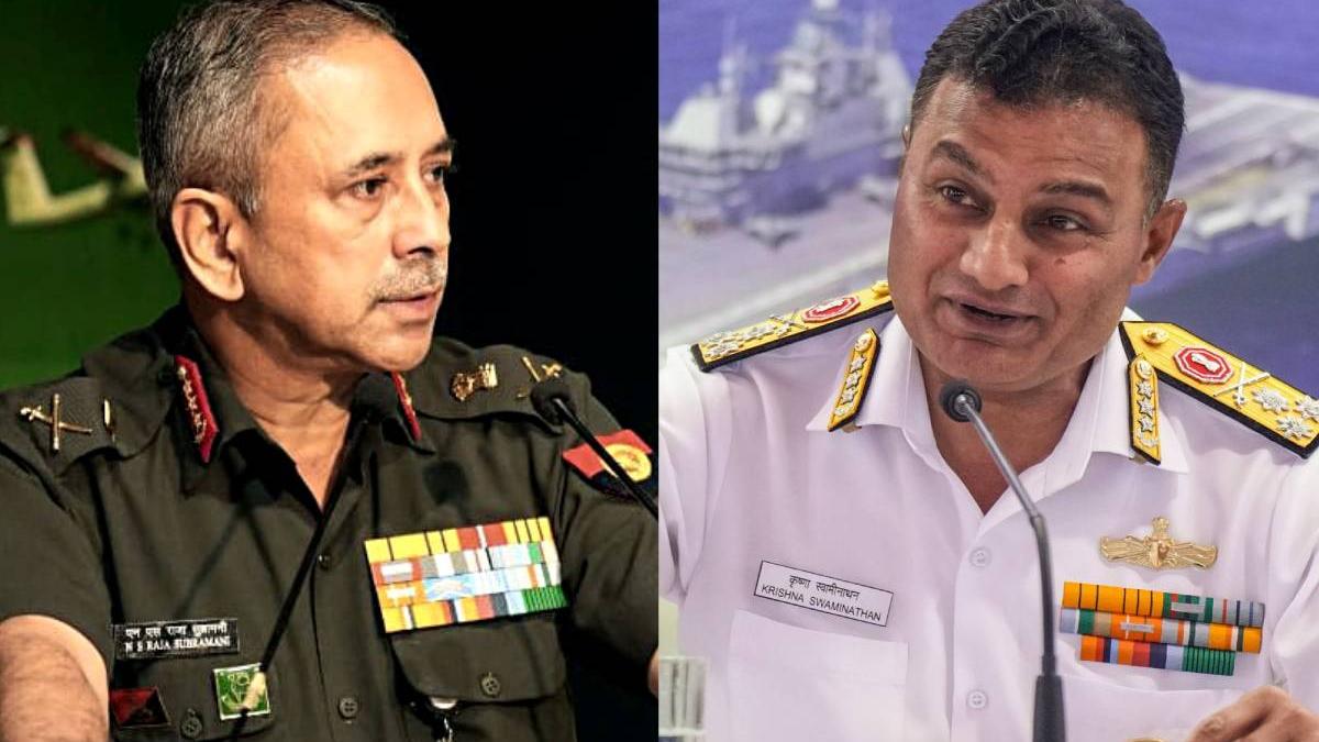 രാജ്യത്തിന്റെ പുതിയ സൈനിക മേധാവികളെ പ്രഖ്യാപിച്ചു: ലഫ്. ജനറൽ രാജ സുബ്രമണി സി.ഡി.എസ്