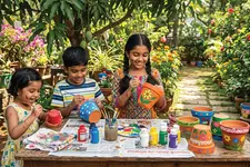 പഴയതോ പുതിയതോ ആയ ചെടിച്ചട്ടികളെ ഇങ്ങനെ മനോഹരമാക്കാം...