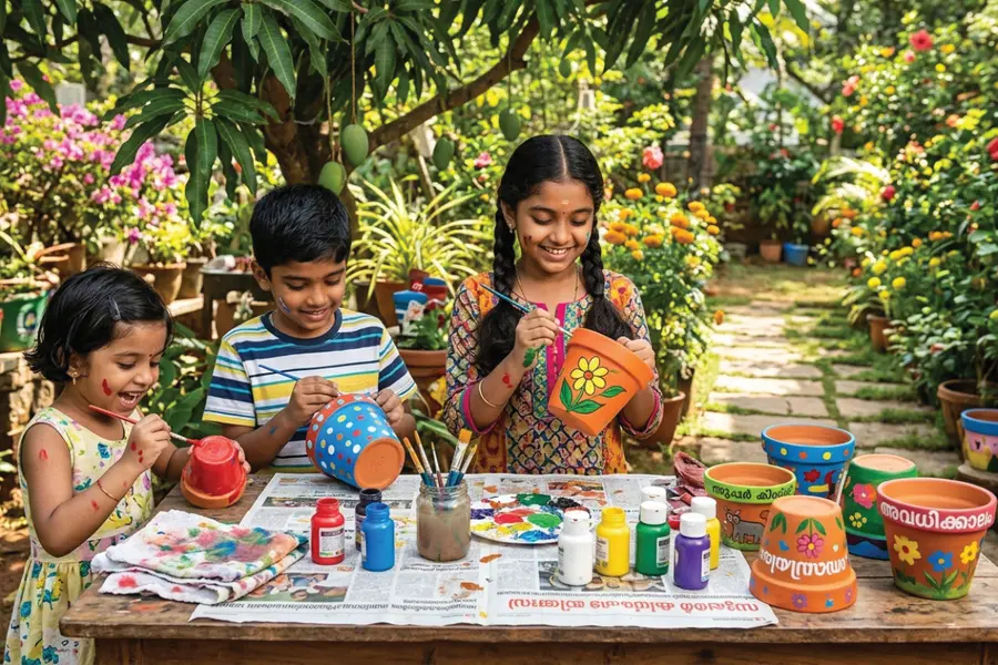 pot painting