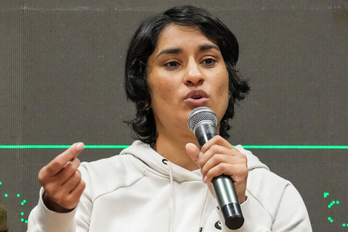 Wrestler and Congress leader Vinesh Phogat (Photo: PTI)