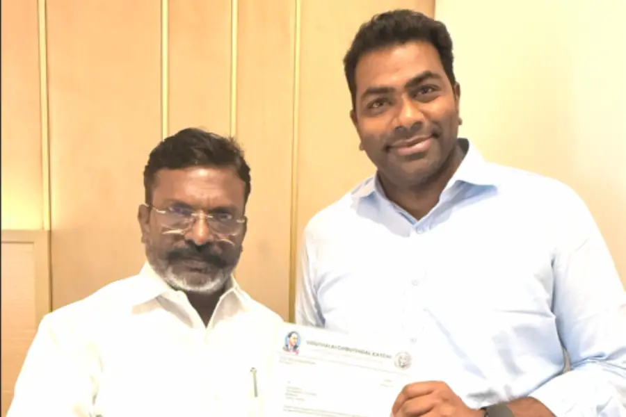 VCK joins Vijay’s coalition: Thirumavalavan delivers letter of support to TVK to bridge majority gap