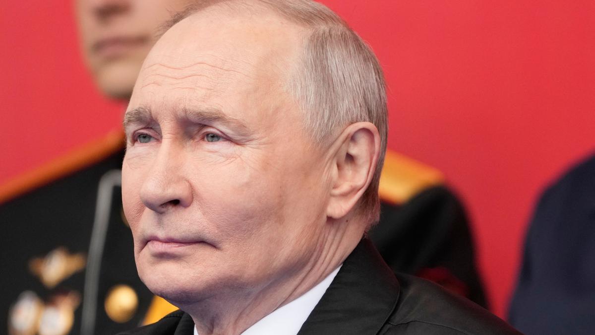 Putin says Russian troops fighting NATO-backed ‘aggressive force’ in Victory Day speech