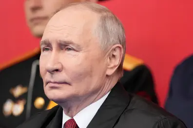 Putin says Russian troops fighting NATO-backed ‘aggressive force’ in Victory Day speech