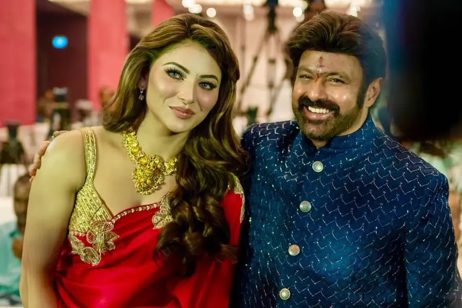 Urvashi Rautela and Balakrishna