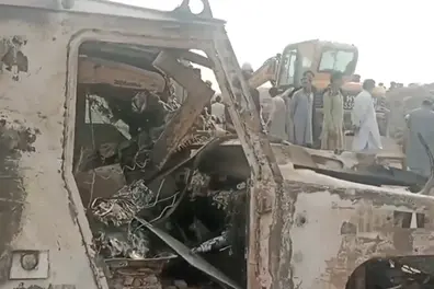 Pakistan checkpoint attack: 12 killed after suicide car bombing and gunfire