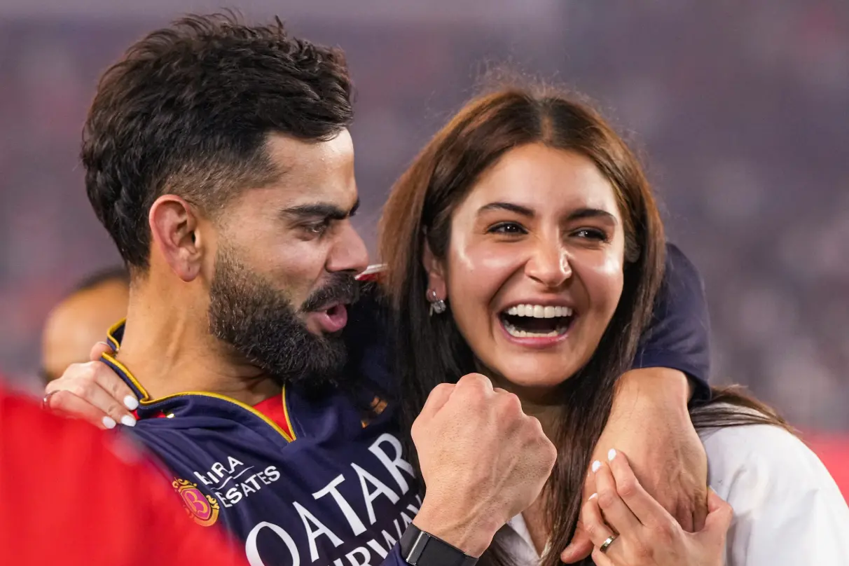 വിരാട് കോലിയും അനുഷ്ക ശർമയും | Photo: PTI